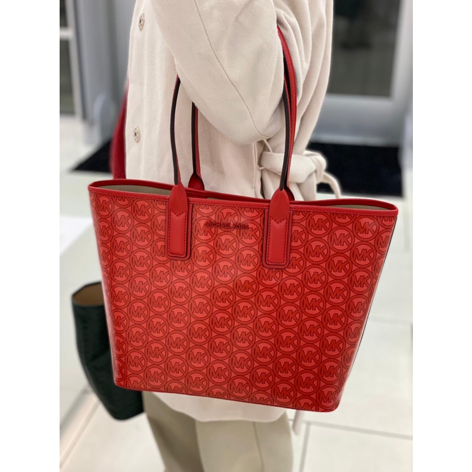 Tas Michael Kors Jodie Medium Tote Flame New Original