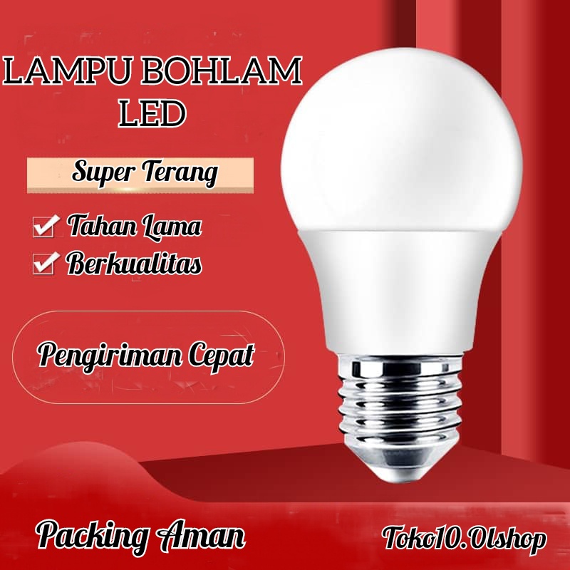 Jual Lampu Bohlam LED Bulb Rumah kantor 7,9,12w | Shopee Indonesia
