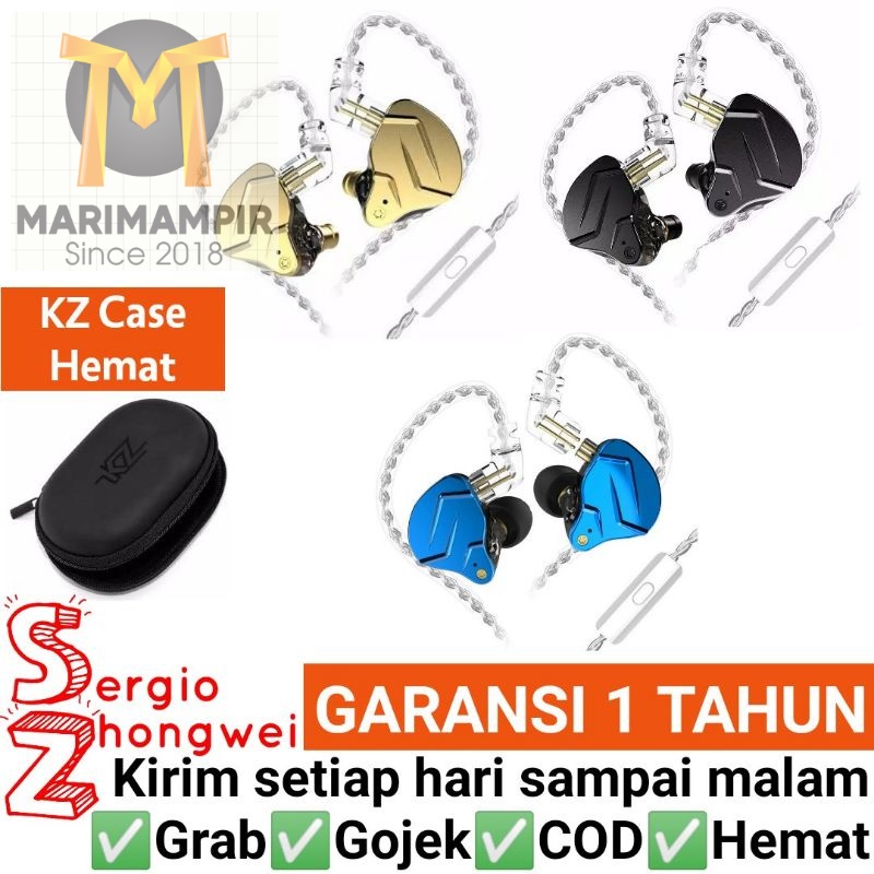 Jual Marimampir KZ ZSN Pro X With Mic In Ear Monitor Earphone 1BA