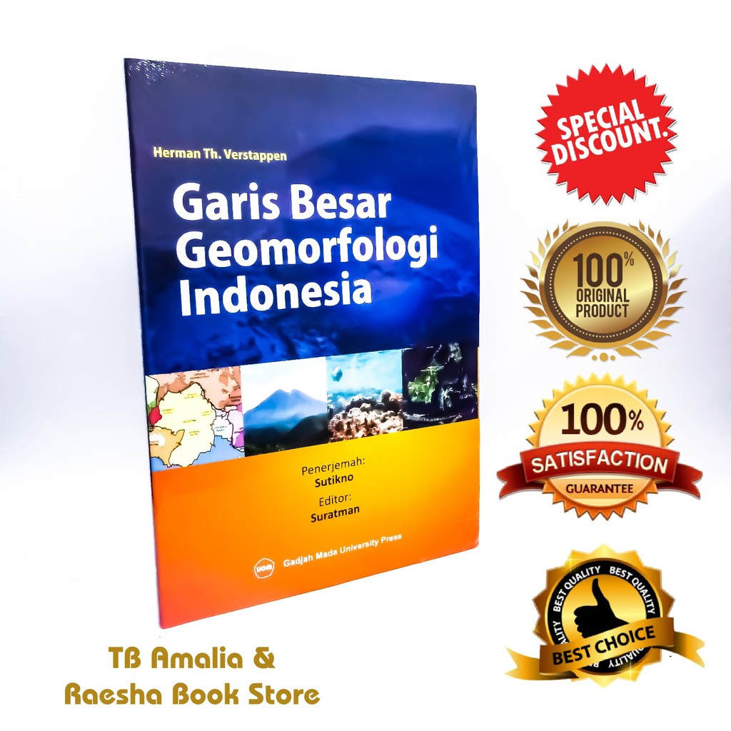 Jual Buku Garis Besar Geomorfologi Indonesia - Herman Th Verstappen ...