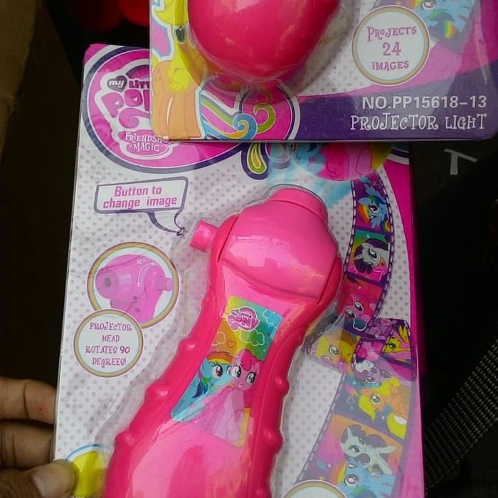 Jual Mainan Projector Little Pony Proyeksi 24 Slide Kuda Pony Foto ...