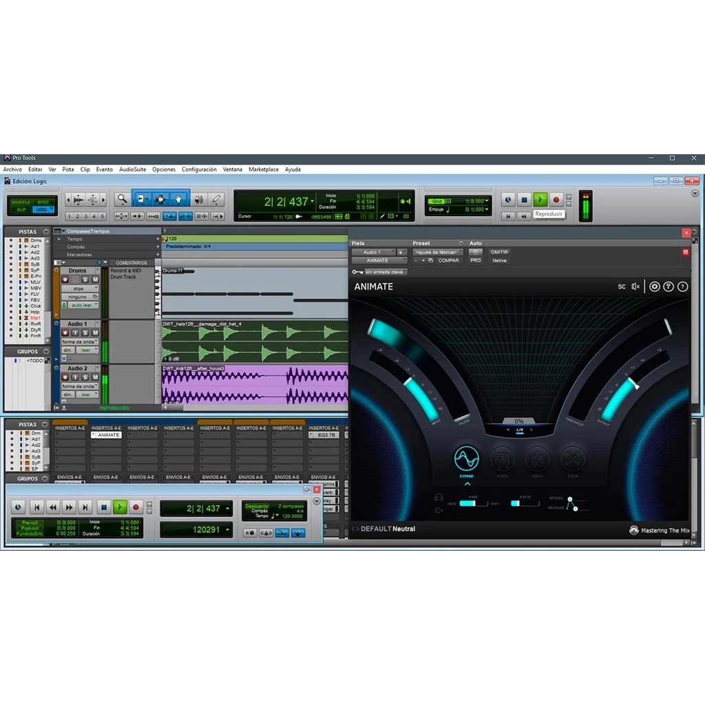 Jual Mastering The Mix Bundle v1 VST Plugin visual meter mixing ...