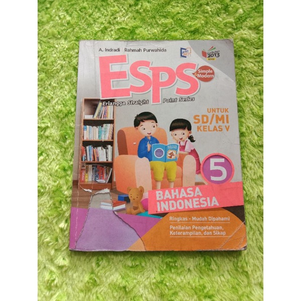 Jual ESPS BAHASA INDONESIA UNTUK SD/MI KELAS V KURIKULUM 2013 REVISI ...