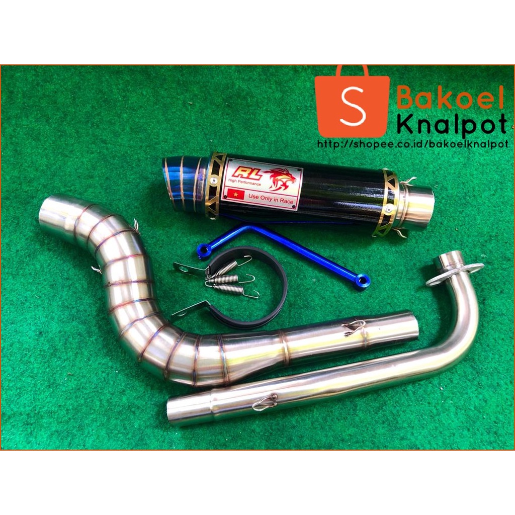 Jual RL RED LEO EXHAUST HONDA WAVE 125/KRISS/DASH/EX5/LAGENDA 32-32-45 ...