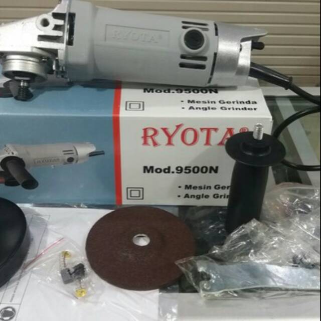 Jual Mesin Gerinda Tangan Ryota N Angle Grinder Ryota Shopee