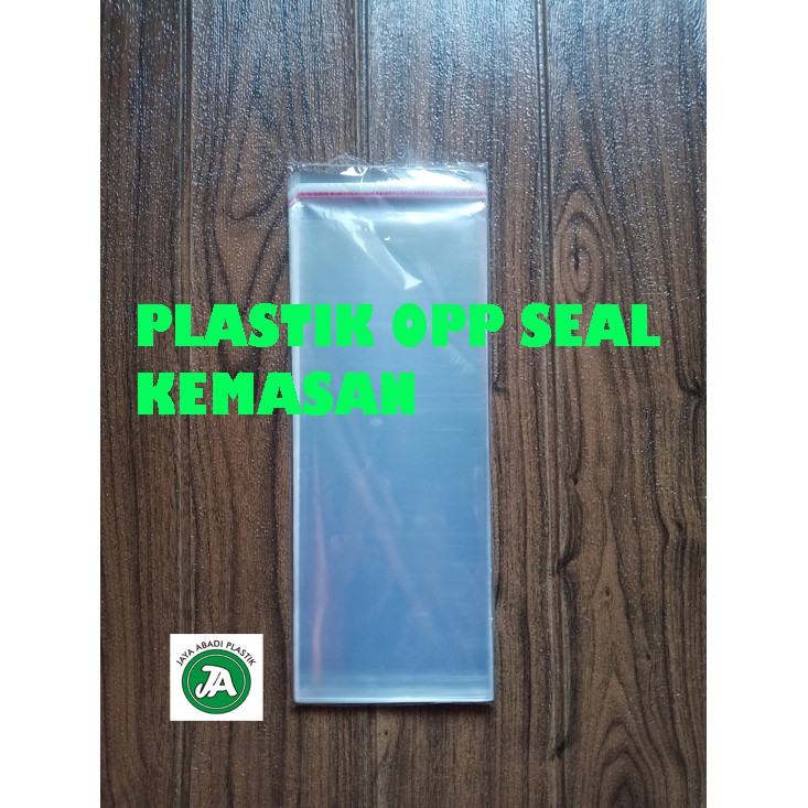 Jual 9,5 X 23 PLASTIK OPP LEM/SEAL TEBAL 20 MIC ( 100 LBR ) | Shopee ...