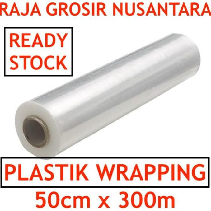 Jual Stretch Film 50cm X 300m Plastik Wrapping Plastic Wrap Packing ...