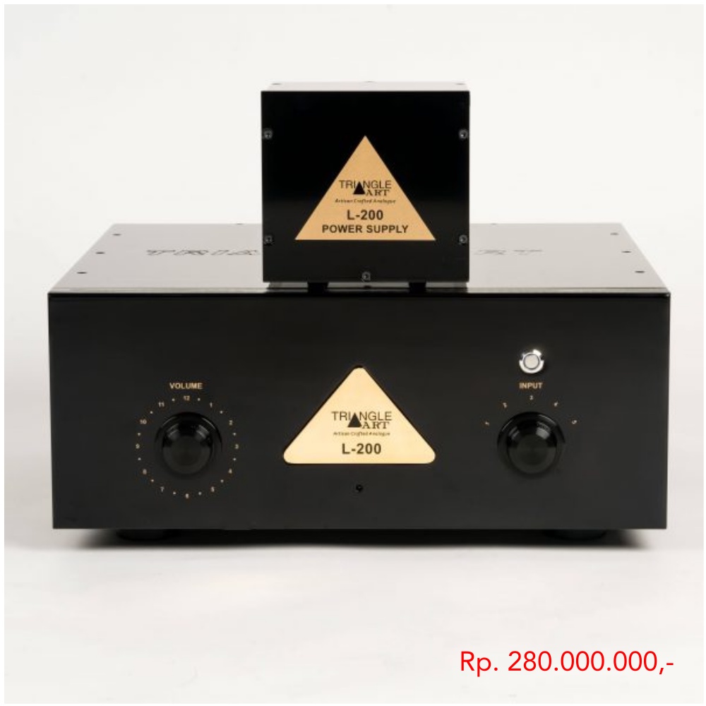 Jual Triangle Art L200 Reference Tube stereo pre amplifier preamp