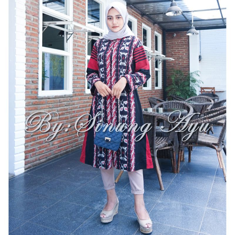 Jual Long Cardy Tenun Jepara Motif Mawar Shopee Indonesia