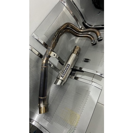 Jual Knalpot Sakura Original Fullsystem Yamaha R25 / R3 Header Sakura ...