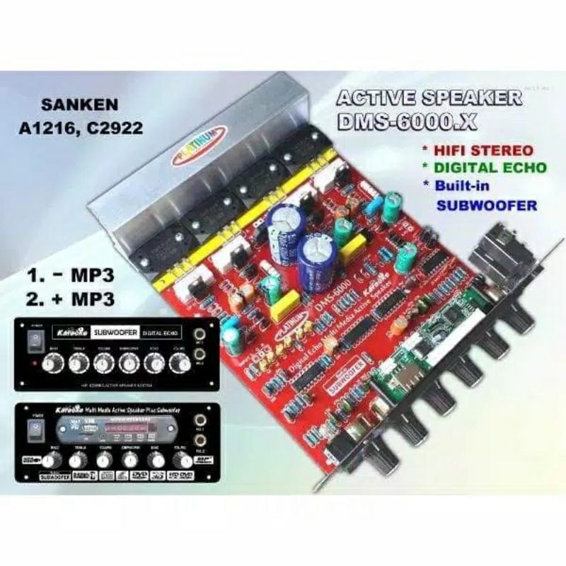 Jual Kit Power Speker Aktif Bluetooth Dms Dms Speakers Active