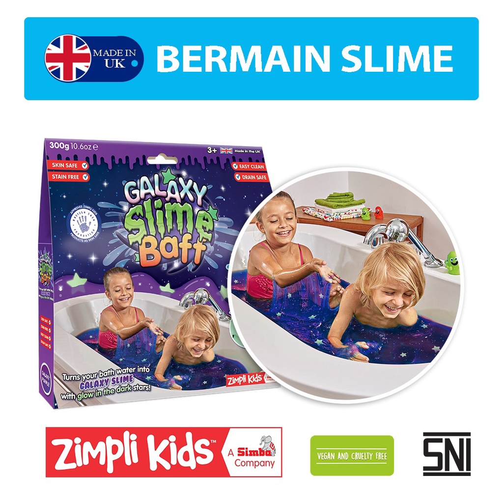 Jual Seraphina Zimplikids Galaxy Slime Baff 300gr | Shopee Indonesia