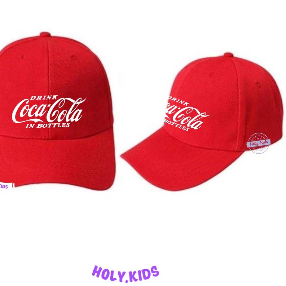 ハ TOPI TAEHYUNG BTS COCA COLA / COCA COLA TAEHYUNG CAP / V BTS COCA COLA  BASEBALL CAP / TOPI COCA COLA TAEHYUNG BTS Limited