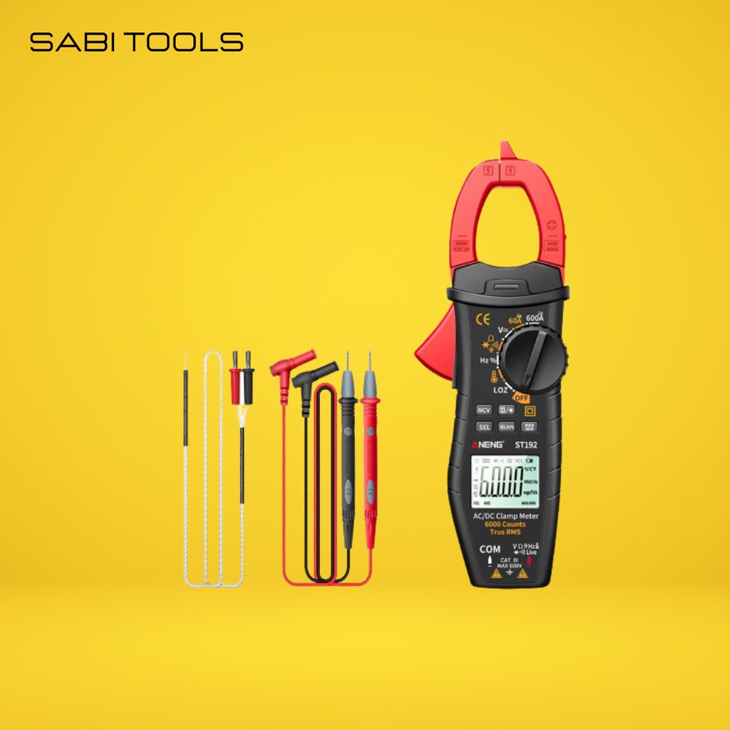 Jual Multimeter Clamp ST192 Digital Multitester Tang Amper Ampere
