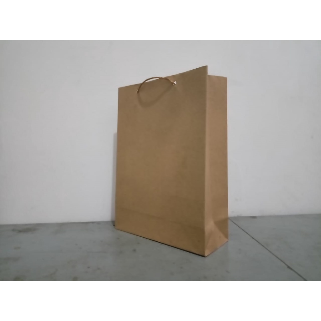 Jual Paperbag Shopping Bag Tas Kertas Polos Coklat X X