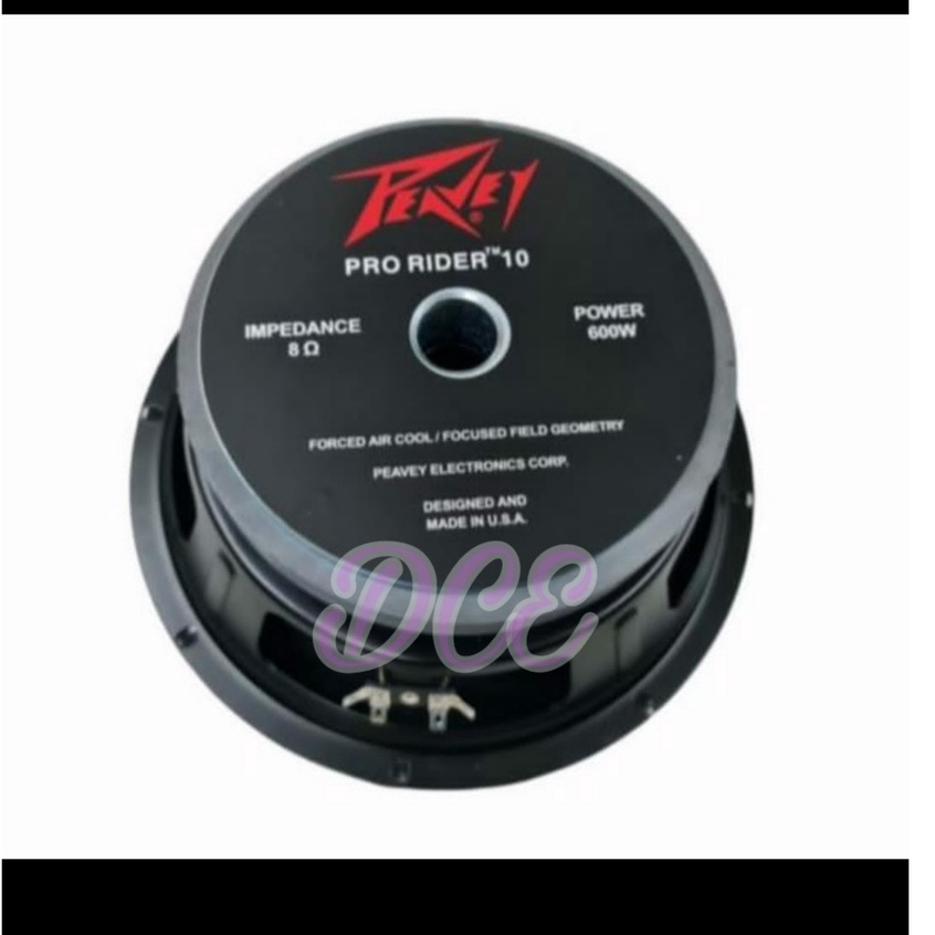 Jual KOMPONEN SPEAKER PEAVEY PRO RIDER 10 INCH 600 WATT | Shopee Indonesia