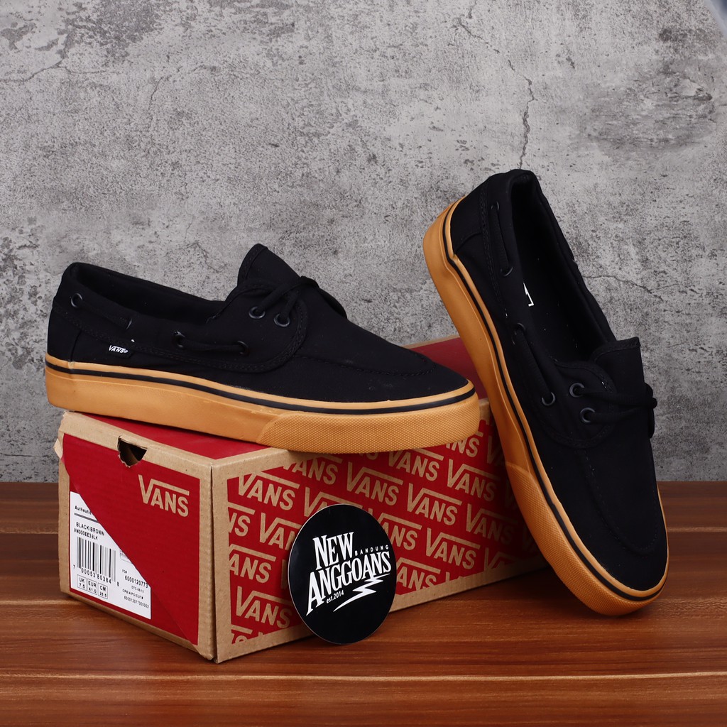 Vans zapato 2025 black gum