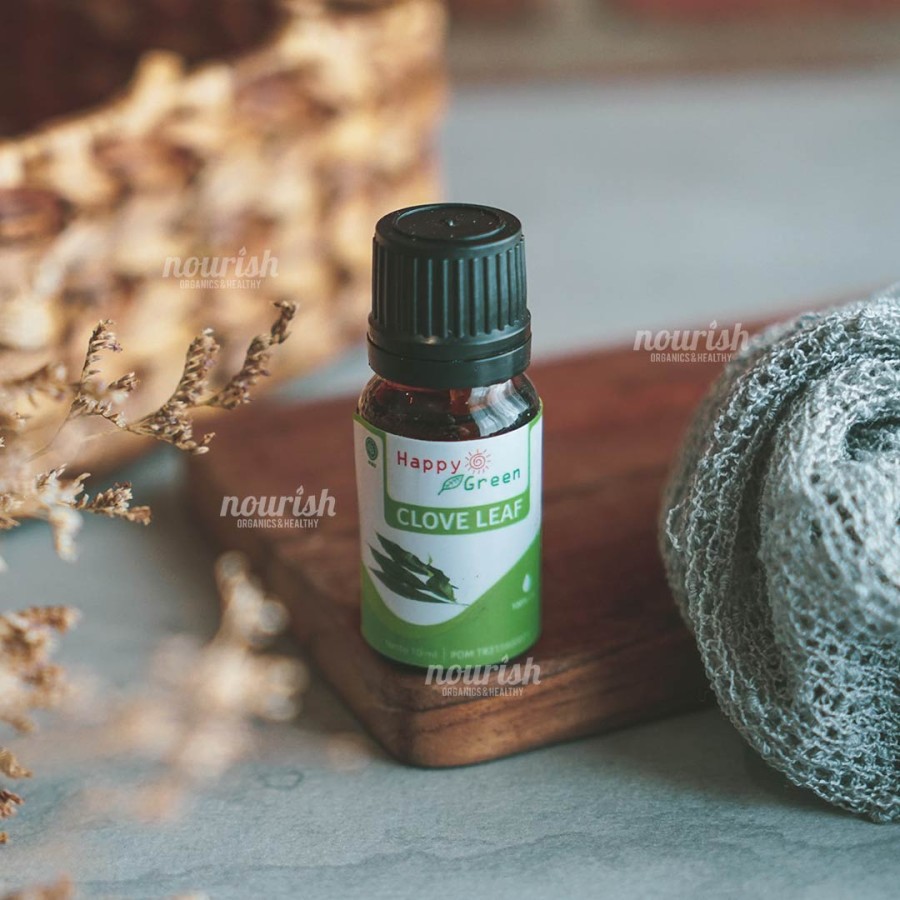 Jual Happy Green Clove Leaf Essential Oil (10 Ml) - Minyak Daun Cengkeh ...