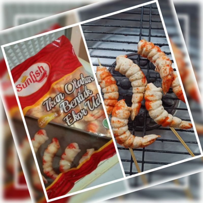 Jual Sunfish olahan ikan bentuk ekor udang 450gr / bakaran bentuk udang