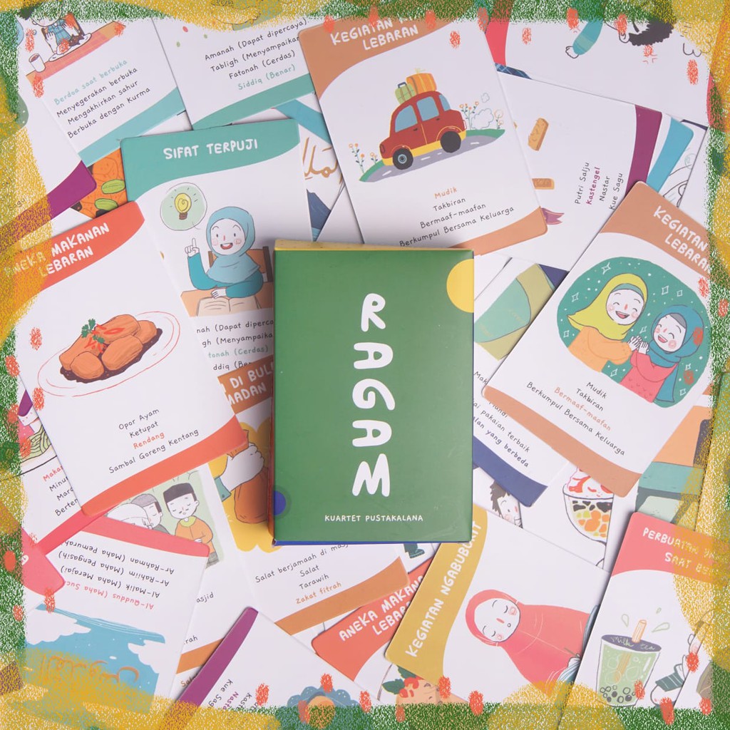 Jual Kartu Kuartet Ramadan Game (RAGAM) | Shopee Indonesia