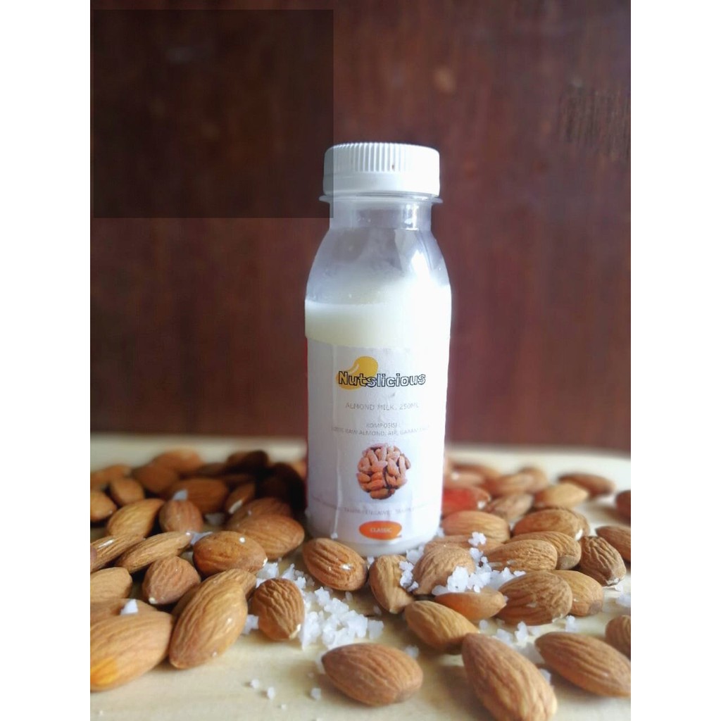 Jual Susu Almond Classic Nutslicious / Asi Booster / Almond Milk ...