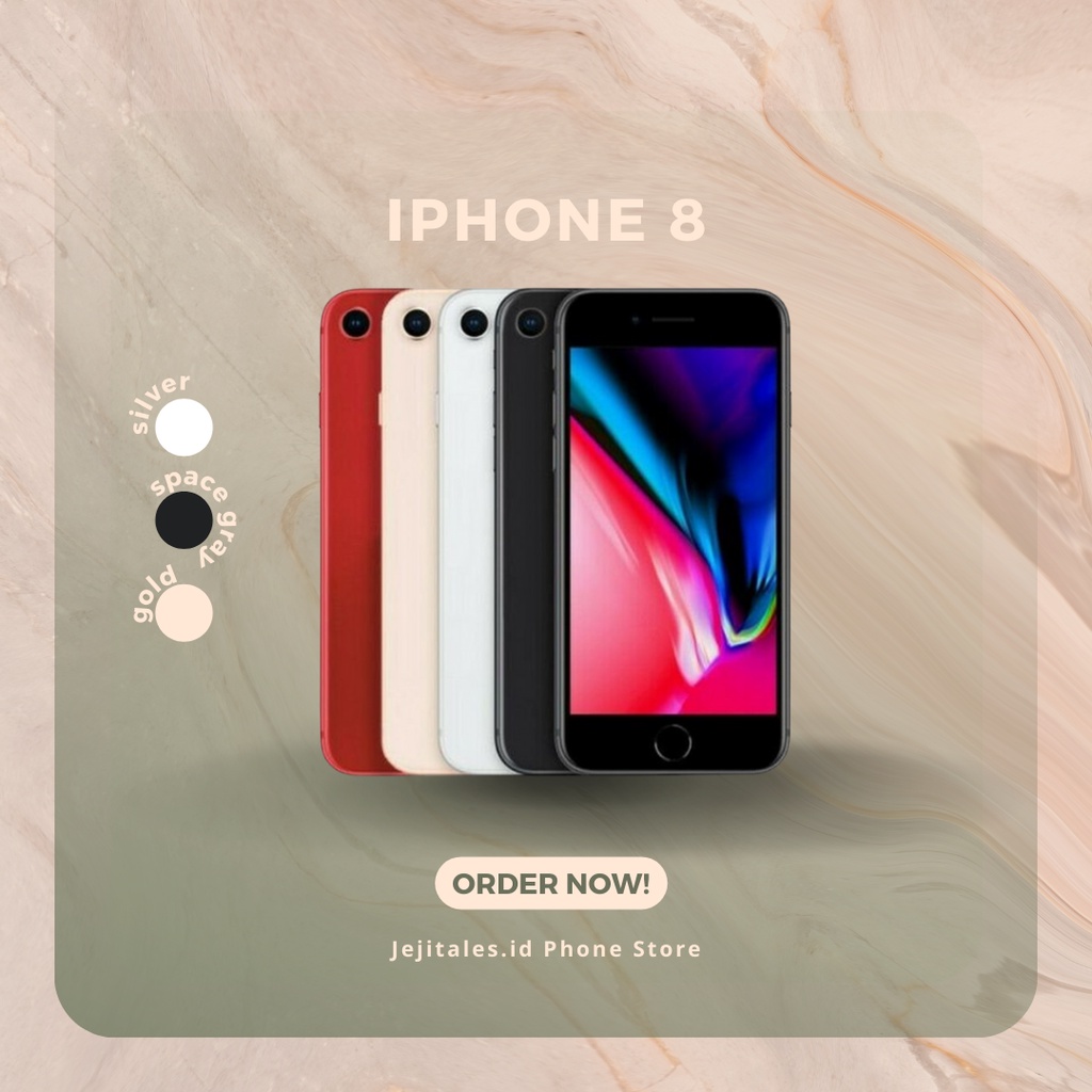 Jual Iphone 8 128GB Second Bekas Original Fullset | Shopee Indonesia