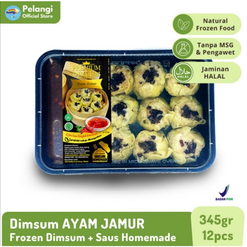 Jual Dimsum Sehat Dimsum Ayam Jamur Sehat Bergizi (Non MSG & Pengawet ...