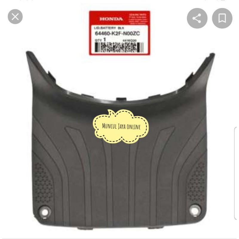 Jual 64460-K2F-N00ZC Lid Battery Cover Tutup Aki Scoopy eSP K2F 2021