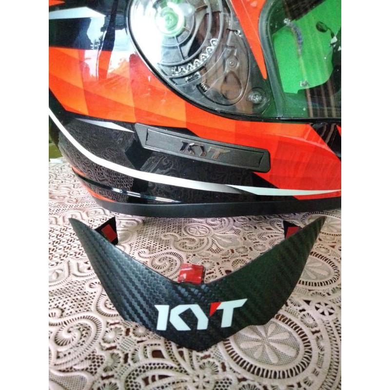 Jual spoiler helm KYT k2r carbone | Shopee Indonesia