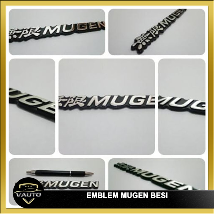 Jual Emblem Logo Mugen - Mugen Besi Hitam/merah | Shopee Indonesia