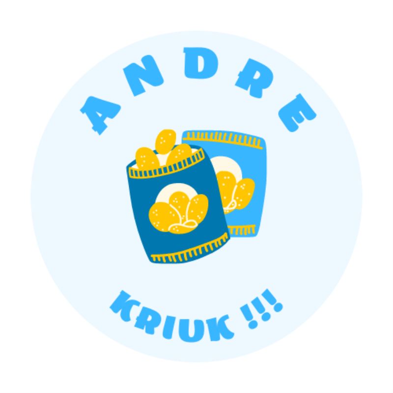 Jual STIKER LABEL CUSTOM BULAT D 7 cm | Shopee Indonesia