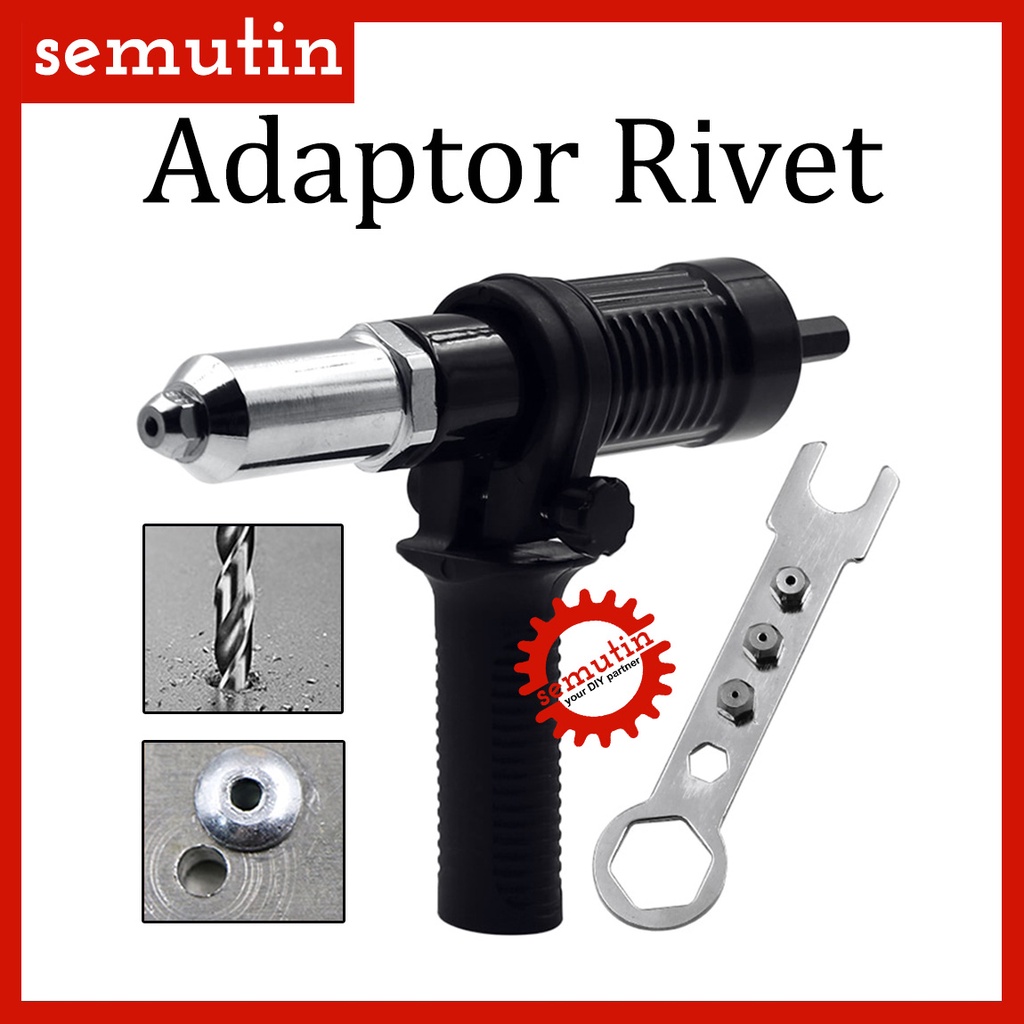 Jual Adaptor Rivet Mesin Bor / Adapter Riveter Cordless Drill | Shopee ...
