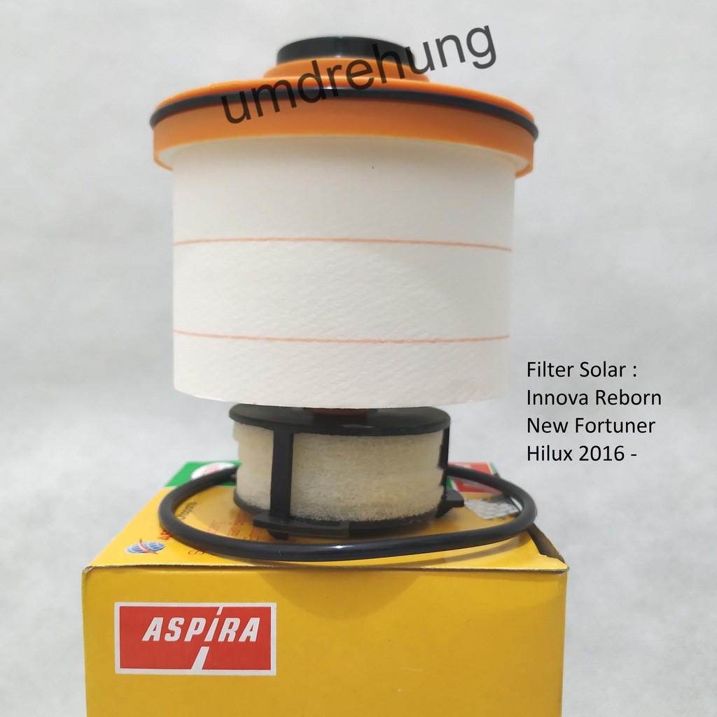 Jual Filter Solar Toyota Innova Reborn New Fortuner Hilux mulai 2016 ...