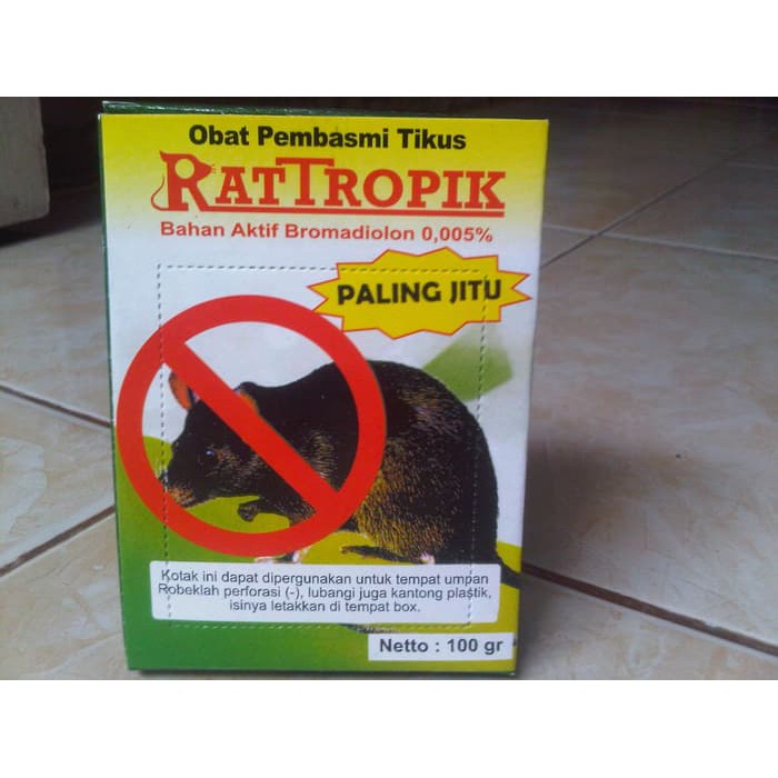 Jual Jual Racun Tikus Rattropik Murah | Shopee Indonesia