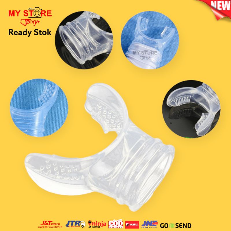 Jual Mouthpiece Mouth Piece Regulator Snorkel Diving PVC Scuba Amscud