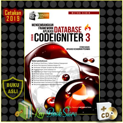 Jual Buku Mengembangkan Aplikasi Database CodeIgniter - Aplikasi ...