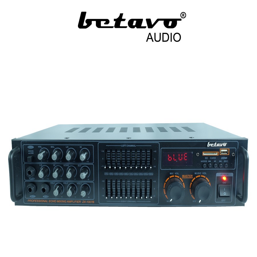 Jual AMPLI BETAVO ZX 1007 B PROFESSIONAL AMPLIFIER BLUETOOTH | Shopee ...