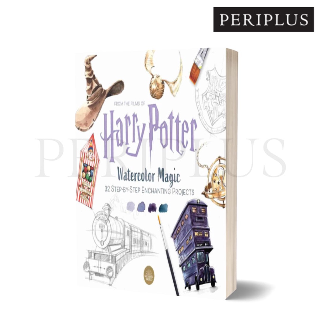 Jual Harry Potter Watercolor Magic9781647224622Buku Ori Periplus