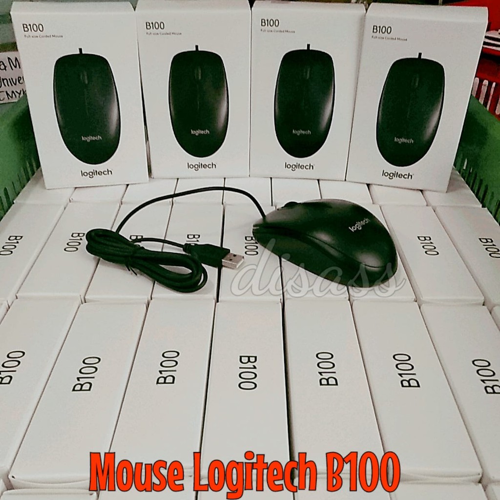 Jual MOUSE LOGITECH B100 - DISASS JOGJA | Shopee Indonesia