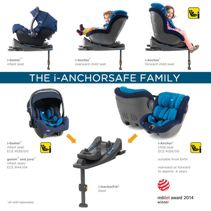 Joie I Anchor Fix Joie I-Anchor Advance Baby Car Seat With Base