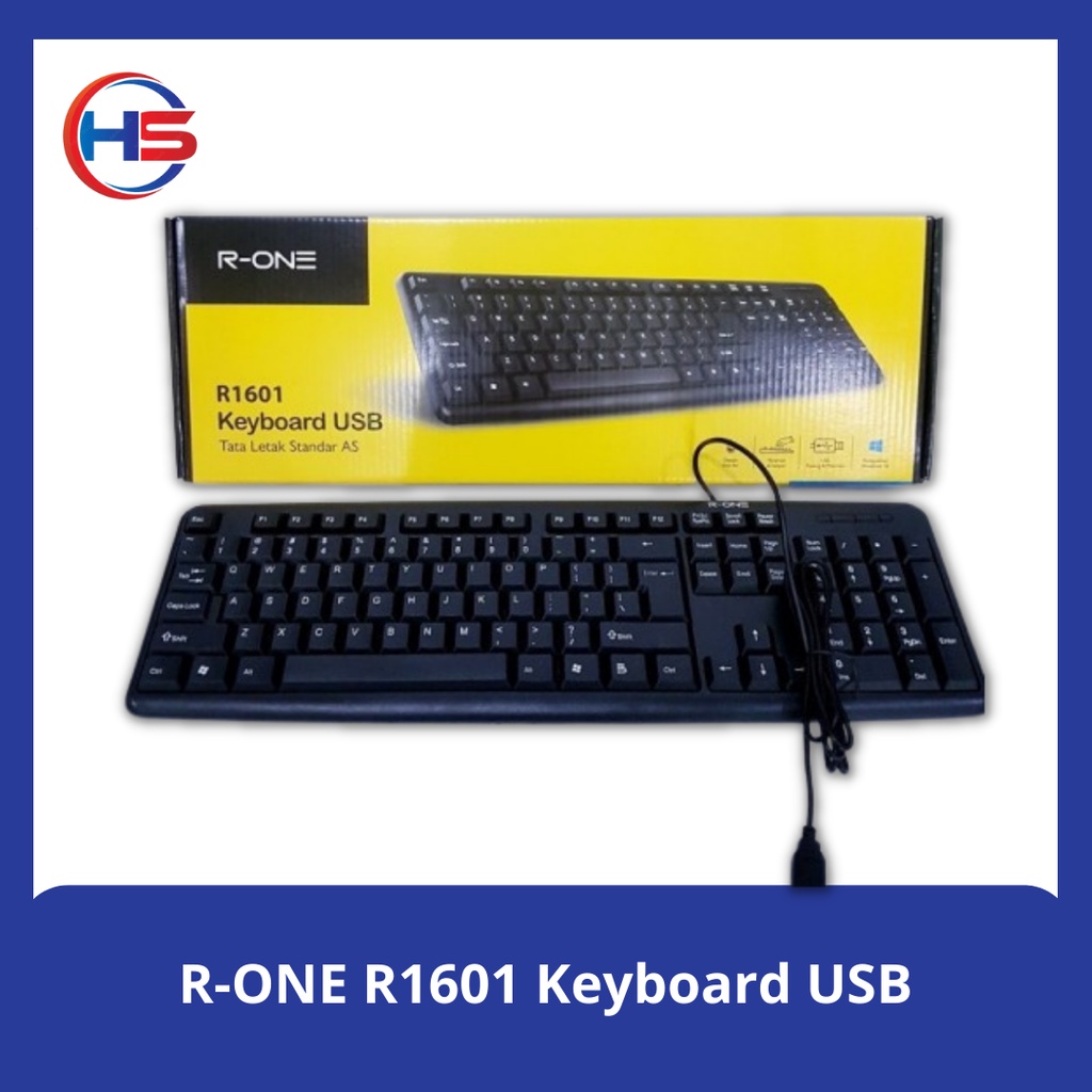 Jual Keyboard R- One R1601 USB Wired | Shopee Indonesia