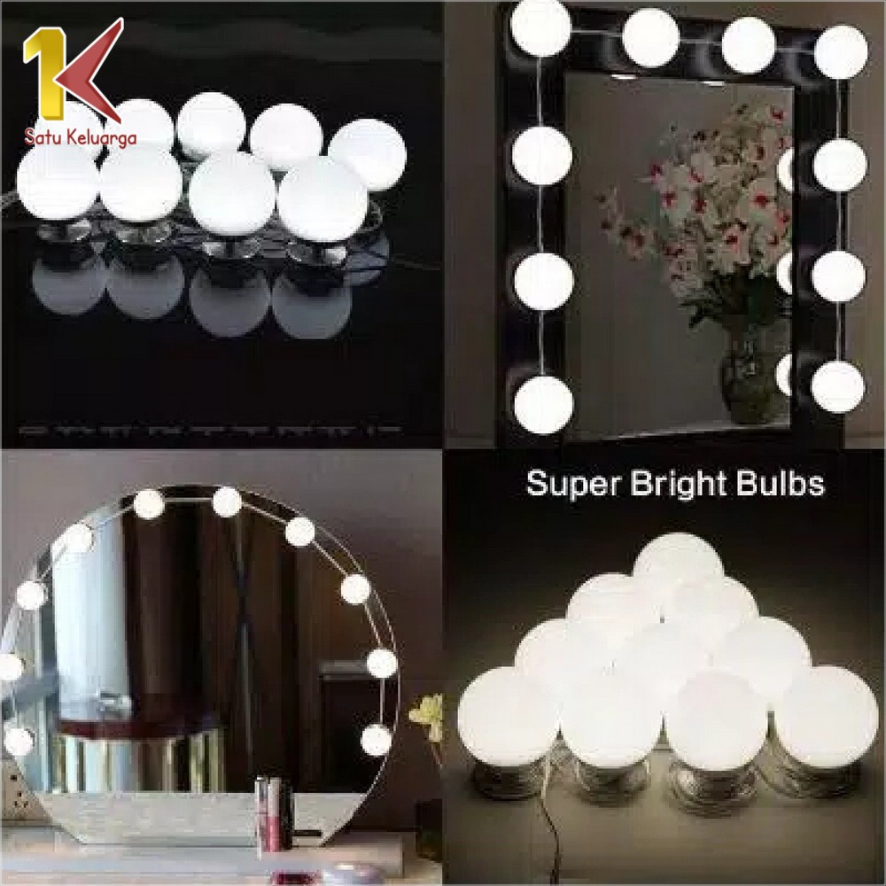 Jual Satu Keluarga Lampu Vanity K2 Lampu Led Meja Rias Lampu Kaca