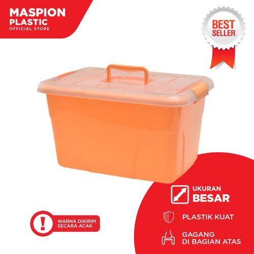 Jual Box Container 16 Liter Dengan Handle Maspion Favourite Cont B ...