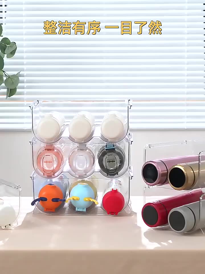 Jual 【YUKA】KUMIKO Rak Holder Tumbler Minuman Estetika Stackable Rack ...