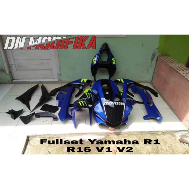 Jual Full Body Yamaha R15 V1 V2 Full fairing Yamaha R1 R15 V2 Body