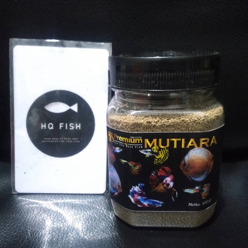 Jual PREMIUM 88 MUTIARA 100 GR PAKAN IKAN PELET IKAN HIAS MAKANAN IKAN Shopee Indonesia