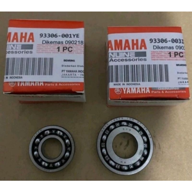 Jual BEARING LAHER NOKEN AS SET 2PCS i6003+6001 TIPIS MIO M3 FINO 125