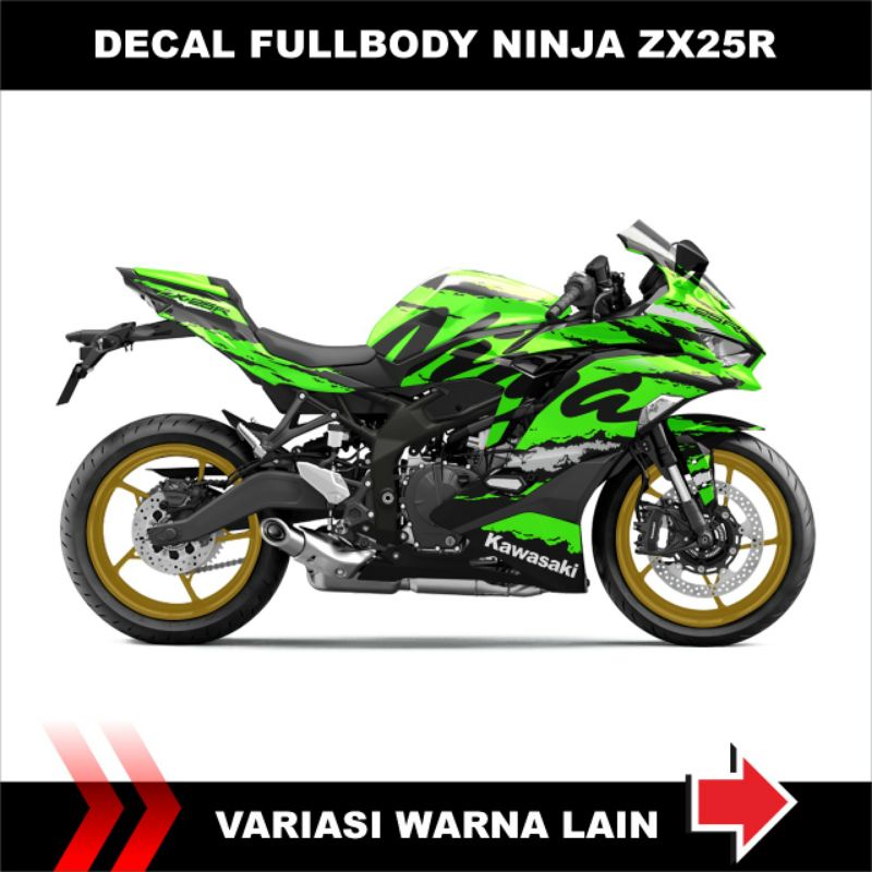 Jual Decal Sticker Ninja zx25r full body | Shopee Indonesia