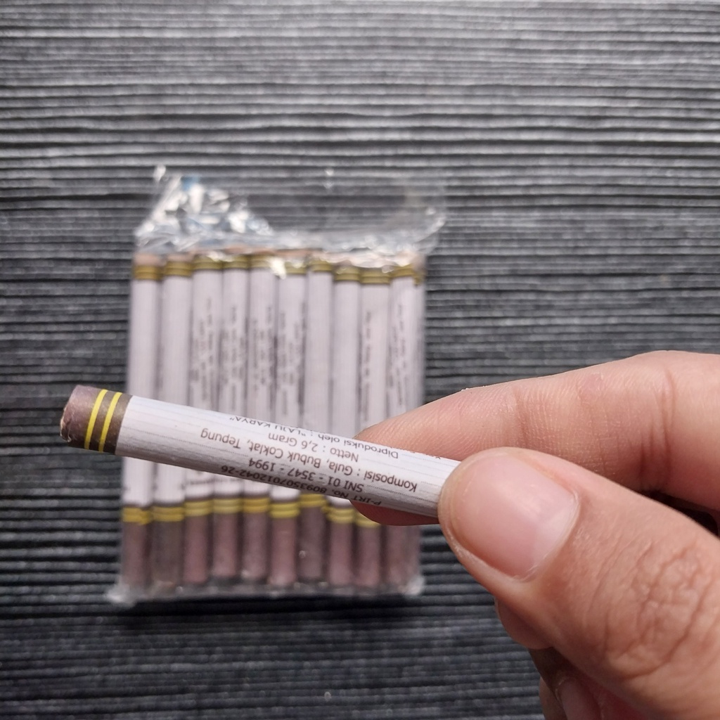 Jual Permen Rokok Rasa Cokelat Jajanan Jadul 90an | Shopee Indonesia