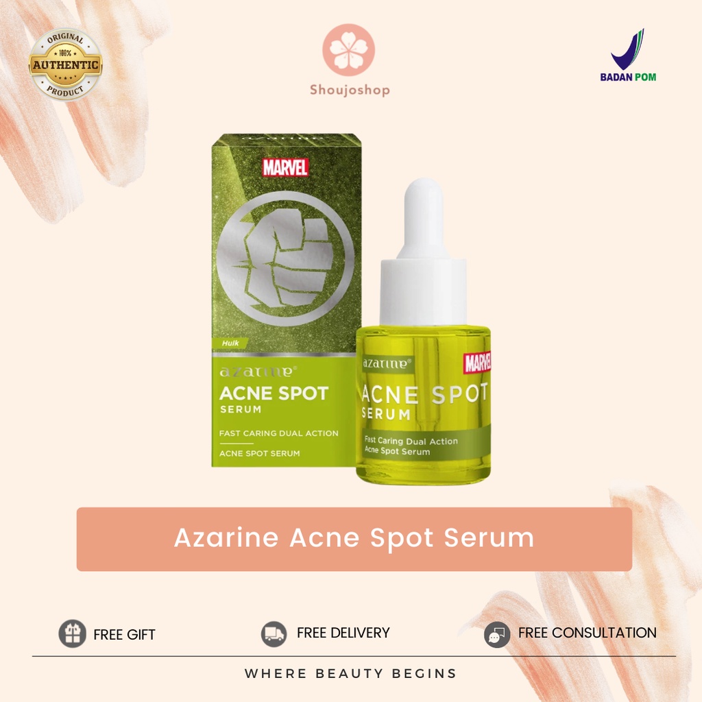 Jual AZARINE x MARVEL Serum Acne Spot Hydramax Water Radiant Luminous ...